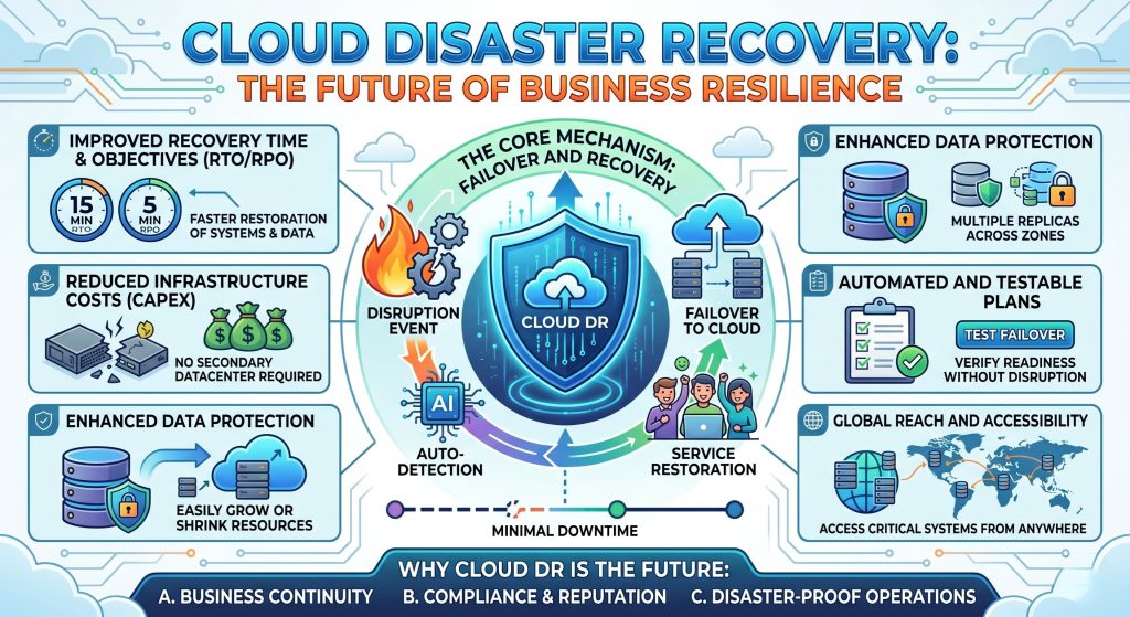 Cloud Disaster Recovery The Future of Business Resilience IT Solutions In KSA Cloud Disaster Recovery The Future of Business Resilience IT Solutions In KSA