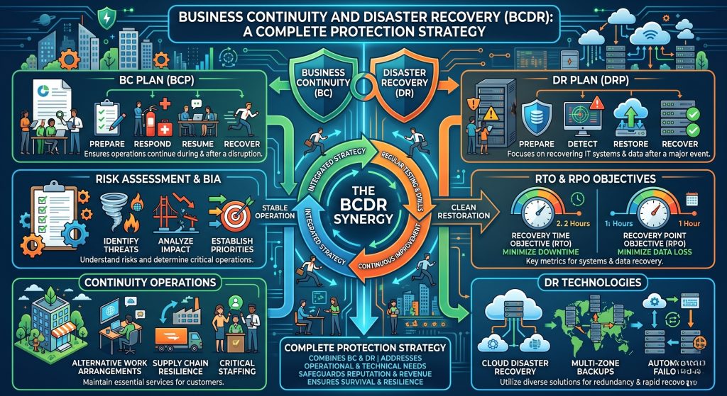 Disaster Recovery as a Service (DRaaS) A Flexible Solution for Modern Businesses IT Solutions In KSA